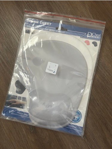 Office Mousepad with Gel Wrist Support